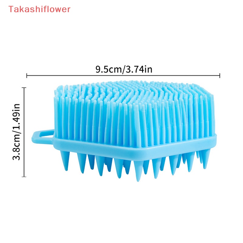 Bàn Chải Silicone Massage Tẩy Tế Bào Chết Toàn Thân