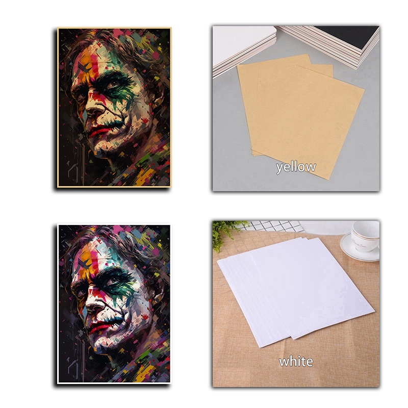 Poster Treo Tường In Hình Nhân Vật joker Phim anti hero dark