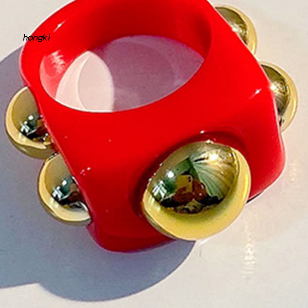 Nhẫn Hình Học Bằng Kim Loại Dễ Phối Đồ Thời Trang Cho Nữ