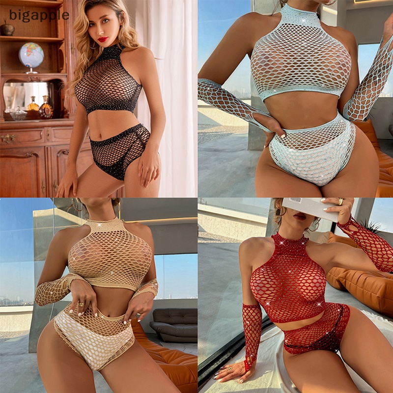 Set Đồ Lót Lưới Gợn Sóng Quyến Rũ Cho Nữ RDG