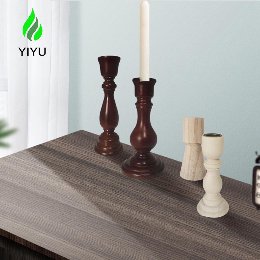 YIYU Giá Đỡ Nến Trang Trí Tiệc Cưới Phong Cách Cổ Điển