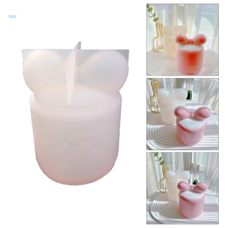 Khuôn Silicone Hình Tròn Làm Hộp Nhựa Resin Thủ Công DIY
