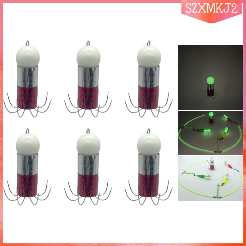 Set 6 Mồi Giả Thu Hút Câu Cá Hiệu Quả