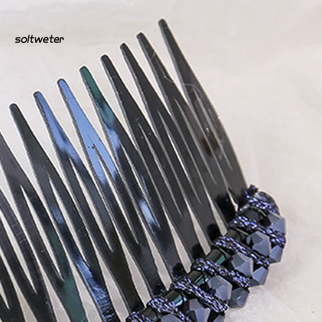 Lược Kẹp Tóc Chống Trượt Dễ Sử Dụng Tạo Kiểu Sáng Bóng