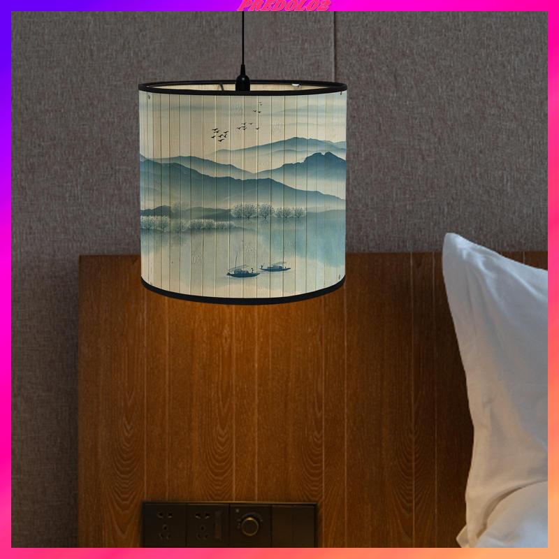 Chụp Đèn Treo Trần Nhà Bằng Vải Dệt Thủ Công In Họa Tiết Trống Cổ Điển Trang Trí Phòng Ngủ / Nhà Cửa