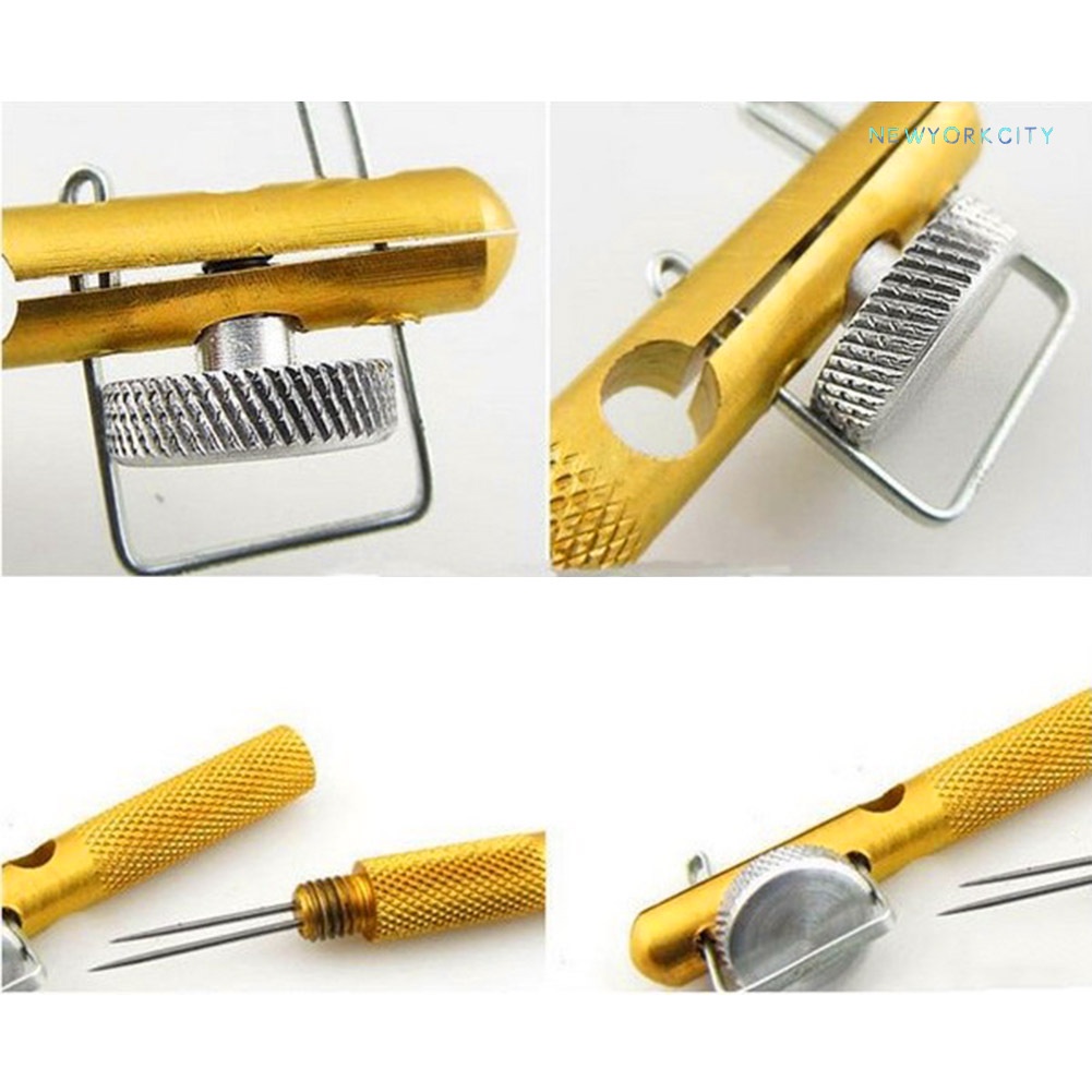 Dụng Cụ Thắt Nút Dây Câu Cá Hai Đầu Bằng Hợp Kim Nhôm