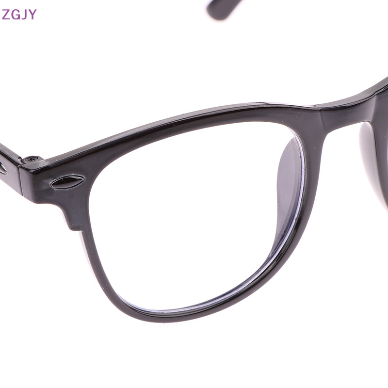Mắt Kính Gọng Tròn Trong Suốt Siêu Nhẹ Chống Bức Xạ Thời Trang Cho Nam Và Nữ Mới