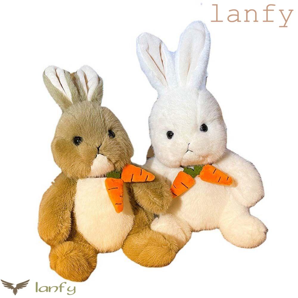 LANFY Thỏ Nhồi Bông Dễ Thương Trang Trí Nhà Cửa