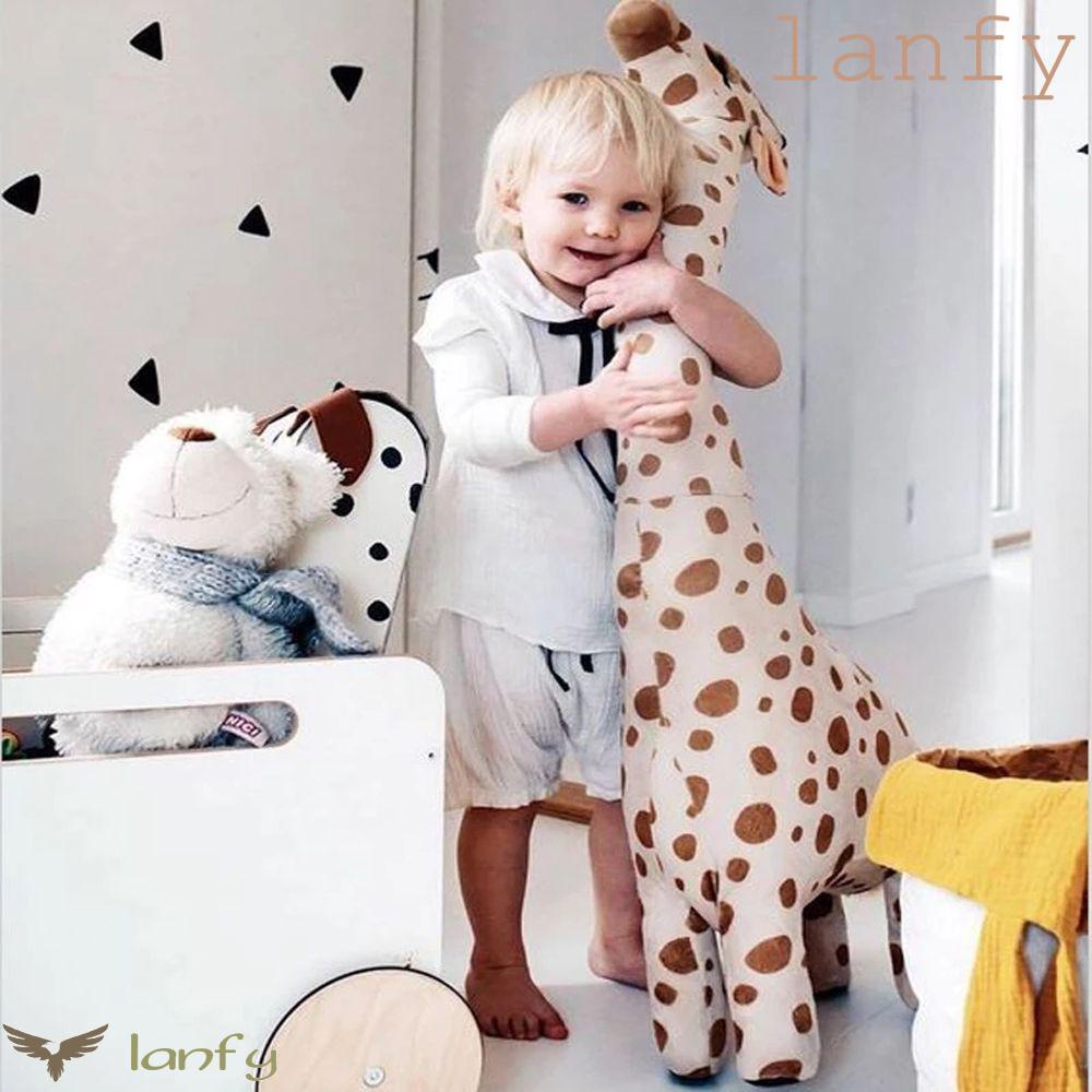 Hươu Cao Cổ Nhồi Bông Cỡ Lớn Trang Trí Phòng Ngủ Cho Bé