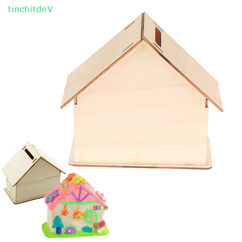 [TinchitdeV] Đế Gỗ Đựng Tiền Tiết Kiệm DIY Dành Cho Trẻ Em [Mới]