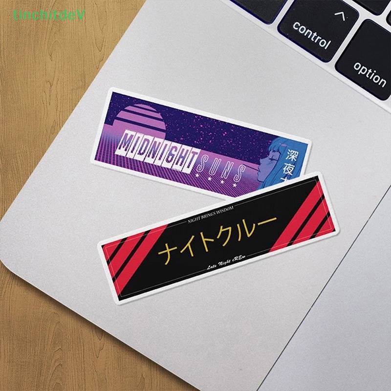 Bộ 50 Miếng Dán Hoạt Hình Trang Trí Vali Ván Trượt Laptop Hành Lý DIY