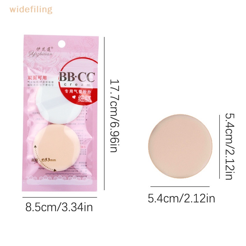 Set 2 Mút Trang Điểm Cho Kem Nền BB CC Tạo Khối Trang Điểm Khô Và Ướt