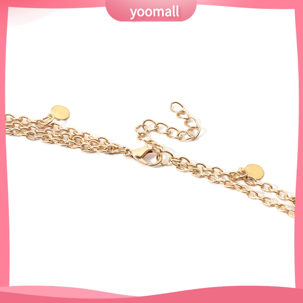 Dây Xích Đội Đầu Bằng Hợp Kim Nhiều Lớp Cho Nữ