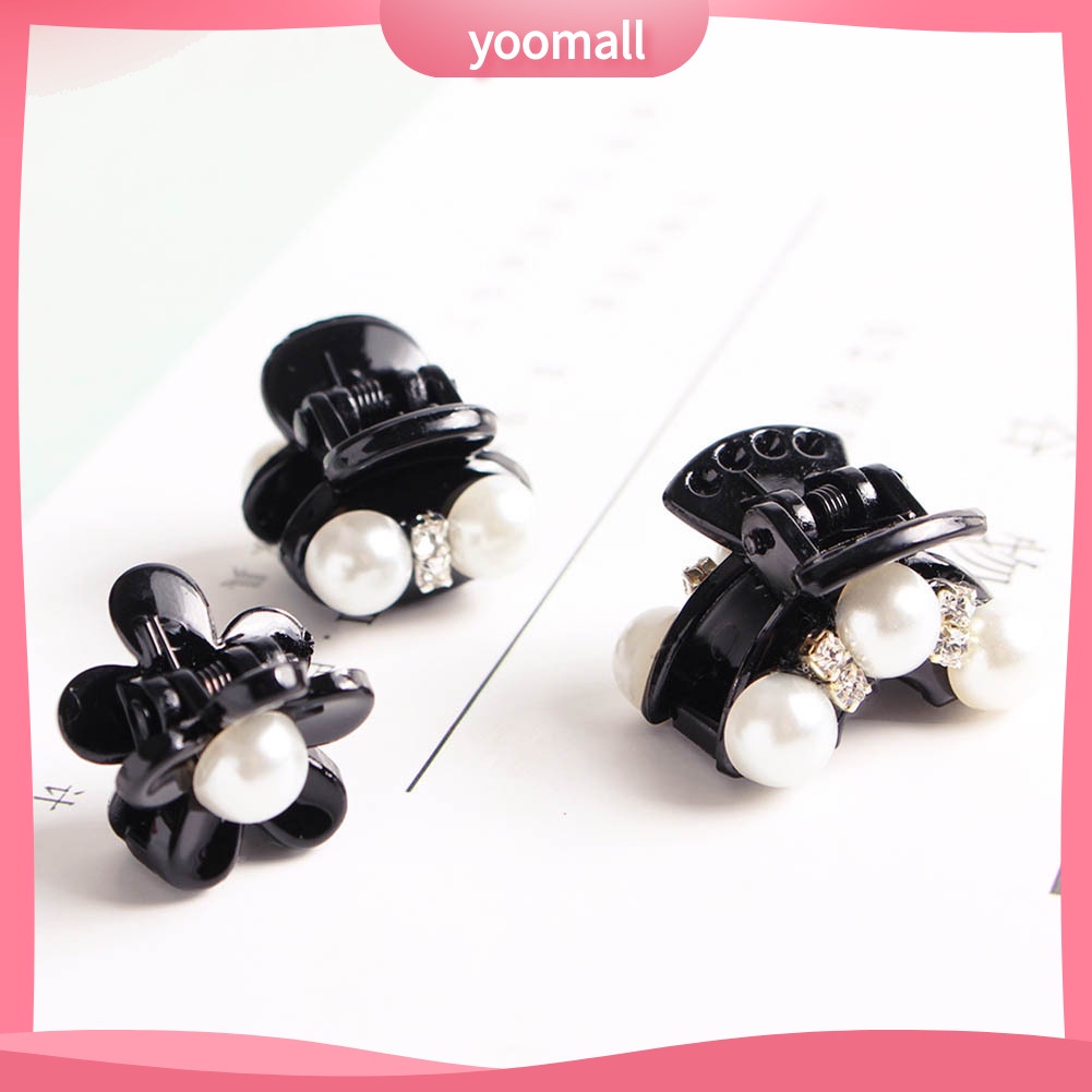 Kẹp Tóc Hoa Đính Ngọc Trai Nhân Tạo Thời Trang Cho Nữ