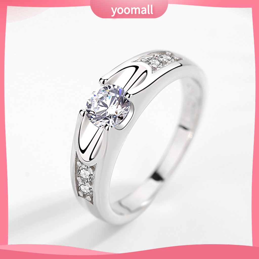 Nhẫn Đính Đá Lấp Lánh Sang Trọng Cho Nữ