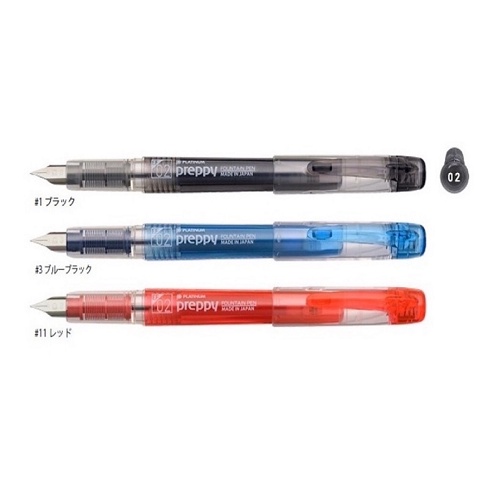 Bút Máy Nhật Preppy 02 Siêu Bền nét mảnh luyện chữ đẹp - Viết êm, trơn và sạch sẽ - viết chữ đẹp