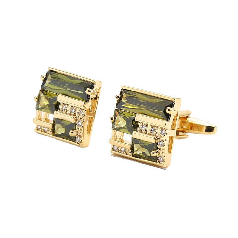 Khuy Măng Sét Đính Đá Sang Trọng Dành Cho Nam