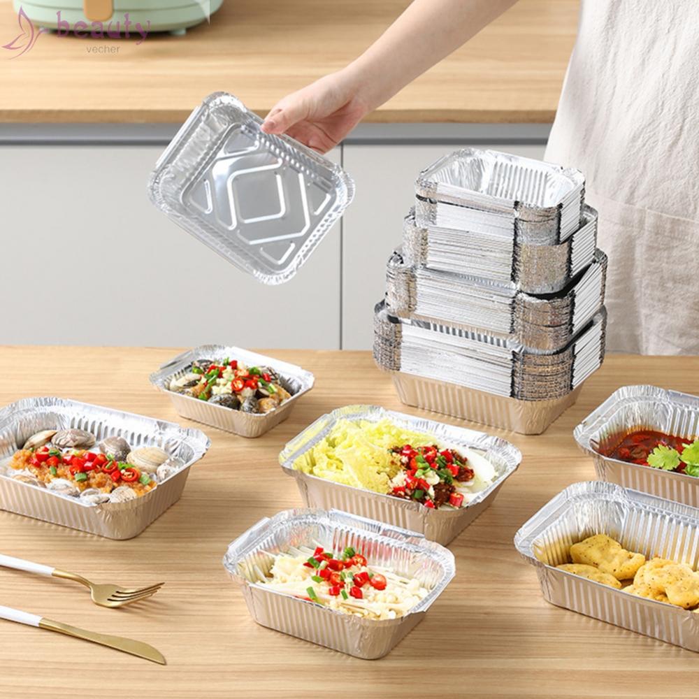 Hộp Giấy Bạc Đựng Thực Phẩm Nướng Bbq Tiện Dụng