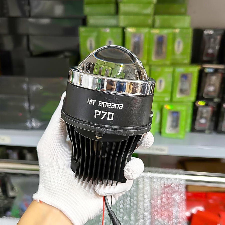 Bi Gầm 3.0 - P70  Lắp Chóa Pha Xe Máy, Đèn Gầm Ô Tô Chống Nước BH 1 Năm