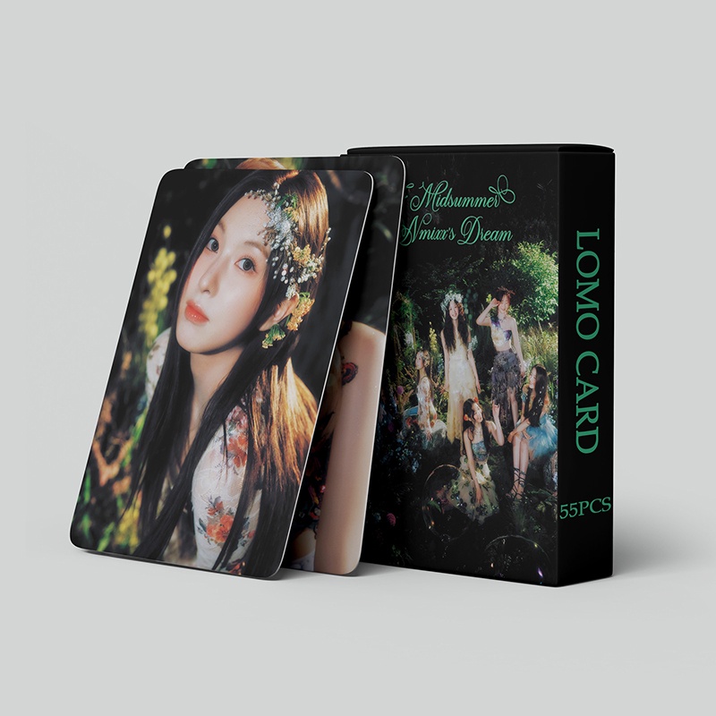 NMIXX Card Set 55 Tấm Thẻ Ảnh A Midsummer NMIXX's Dream Kpop Lomo Card Hình Nhóm Nhạc