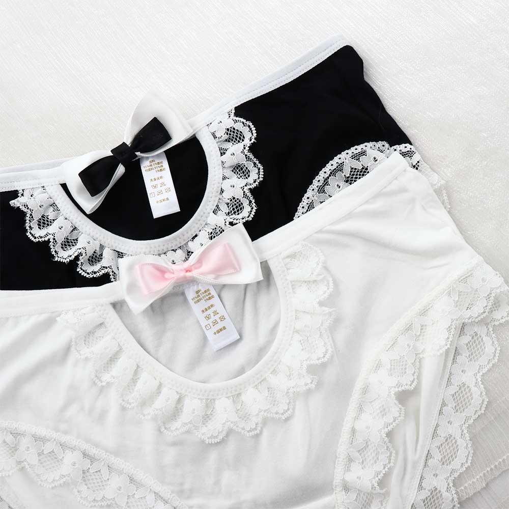 OCEANMAP Quần Lót Ren Không Đường May Đơn Giản Thoải Mái Phong Cách Lolita