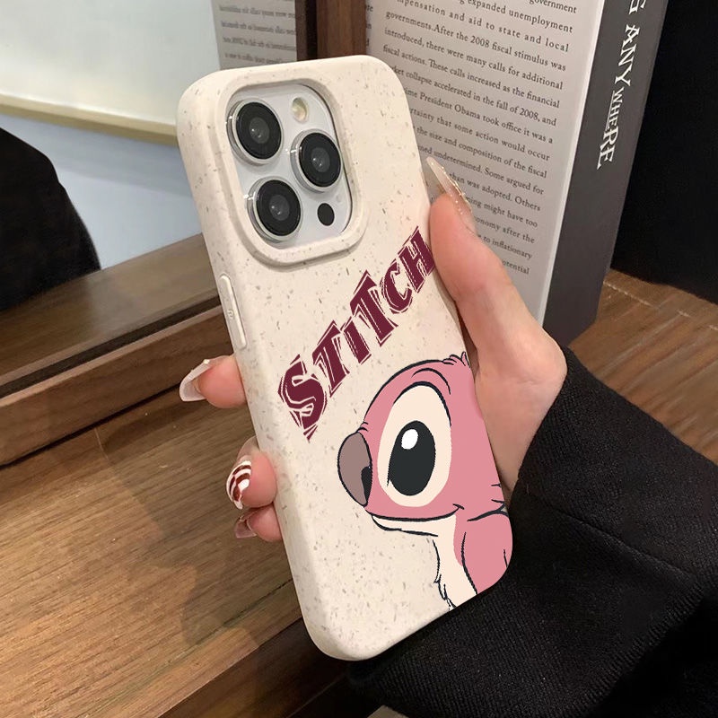 Ốp Điện Thoại Dẻo Họa Tiết Hoạt Hình Stitch Dễ Thương Chống Sốc Cho Apple 13 11 7 plus 8max14pro iPhone12 JDZ4