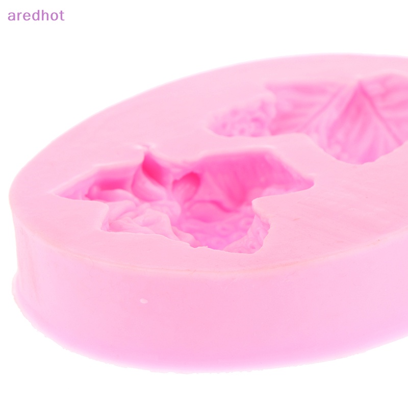 1 Khuôn Silicone Làm Bánh Hình Trái Dâu Xinh Xắn Mới