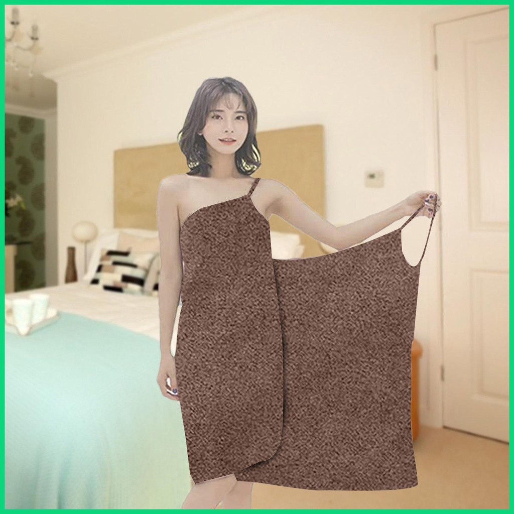 Khăn Tắm / Khăn Quấn Cơ Thể Mềm Mại Thấm Hút Tốt Nhanh Khô Cho Nữ