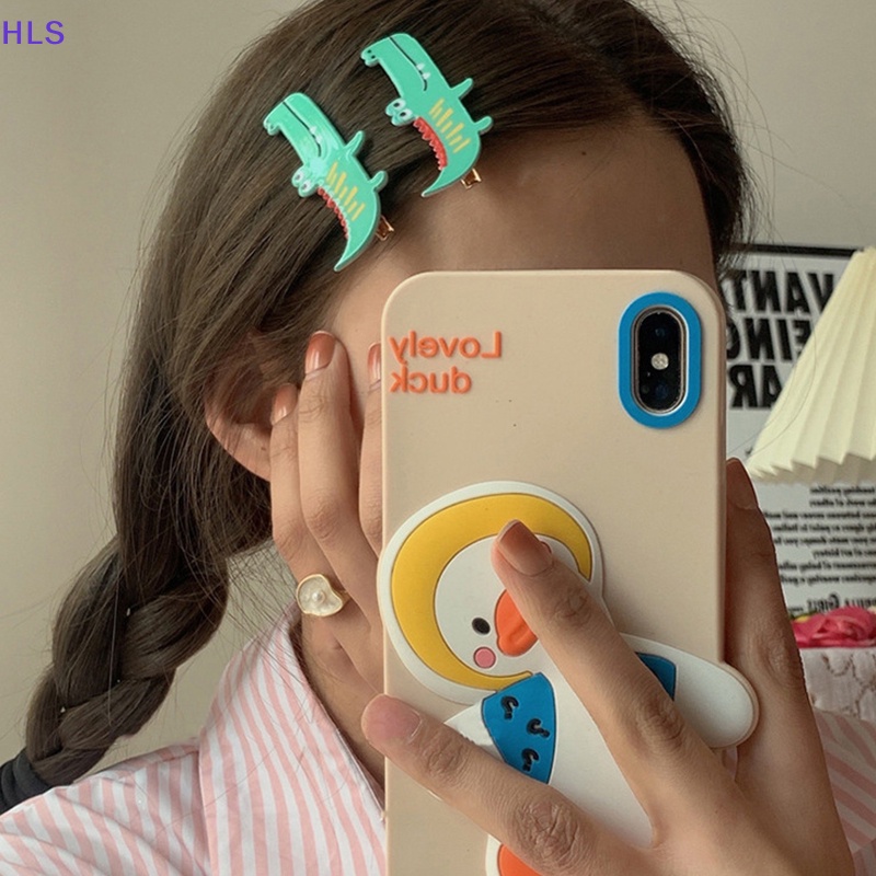 1 Kẹp Tóc Ba Chiều Hình Thú Hoạt Hình Dễ Thương Sáng Tạo Cho Bé Gái