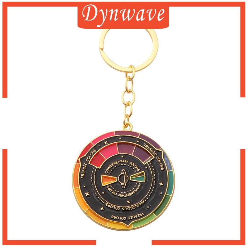 Móc Khóa Hình Bánh Xe Tráng Men 5cm Nhiều Màu Sắc Thời Trang