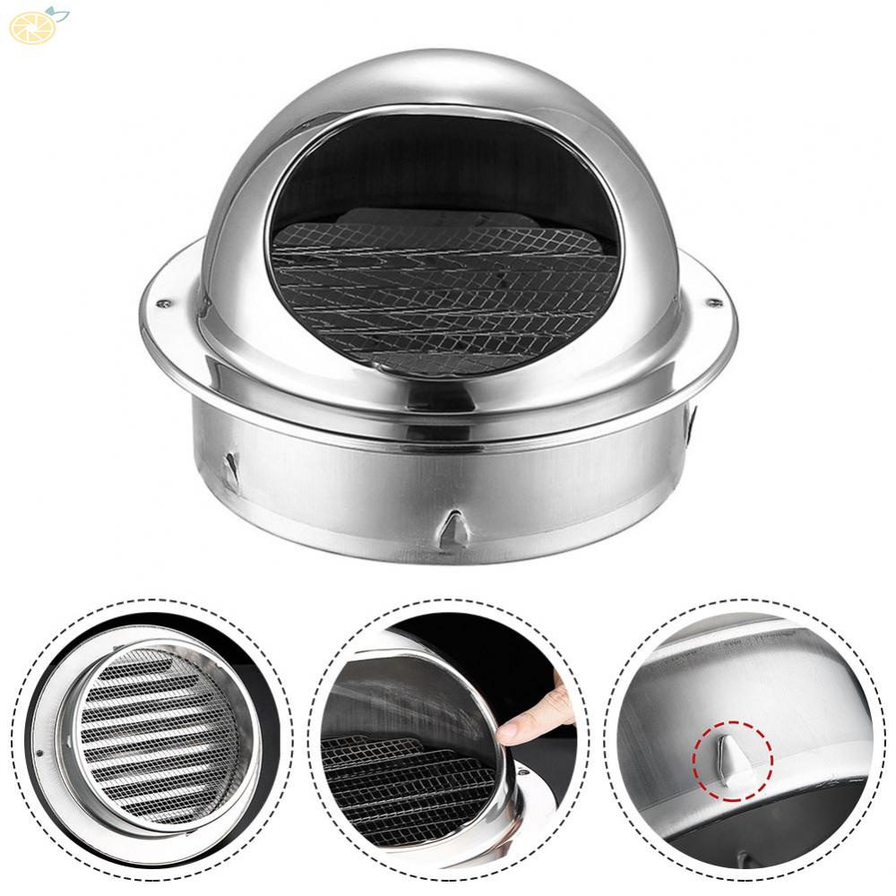 【VARSTR】Stainless Steel Hemispherical Wall Air Vent with Anti Rat and Anti Bird Features