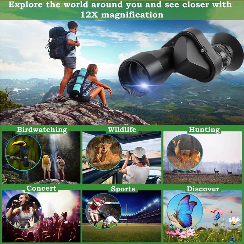 Kính Viễn Vọng Phóng Đại 1000X20 Chuyên Dụng Cho Đi Săn / Cắm Trại