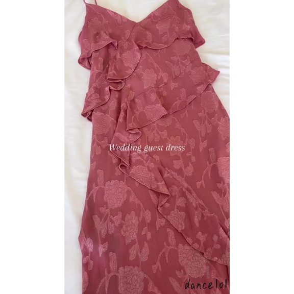 Đầm Nữ Nhảy Múa 1O1 Cổ Chữ V Họa Tiết Hoa