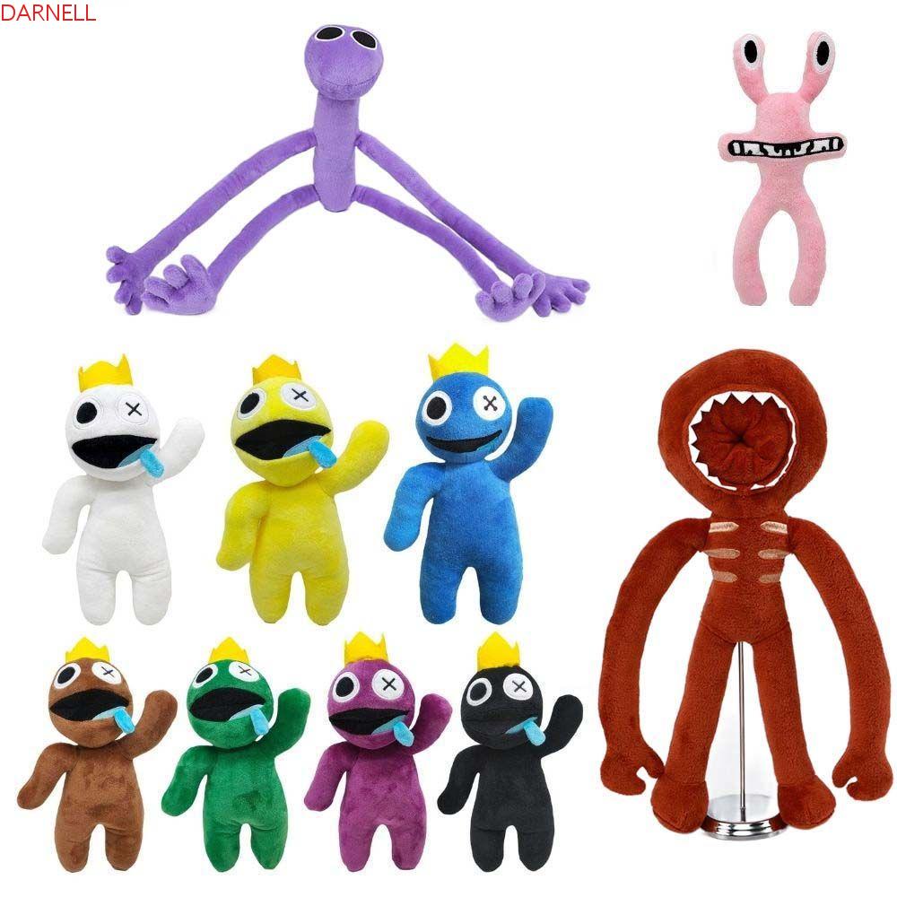 Đồ chơi nhồi bông Hình Nhân Vật Robber Màu Cầu Vồng Mềm Mại