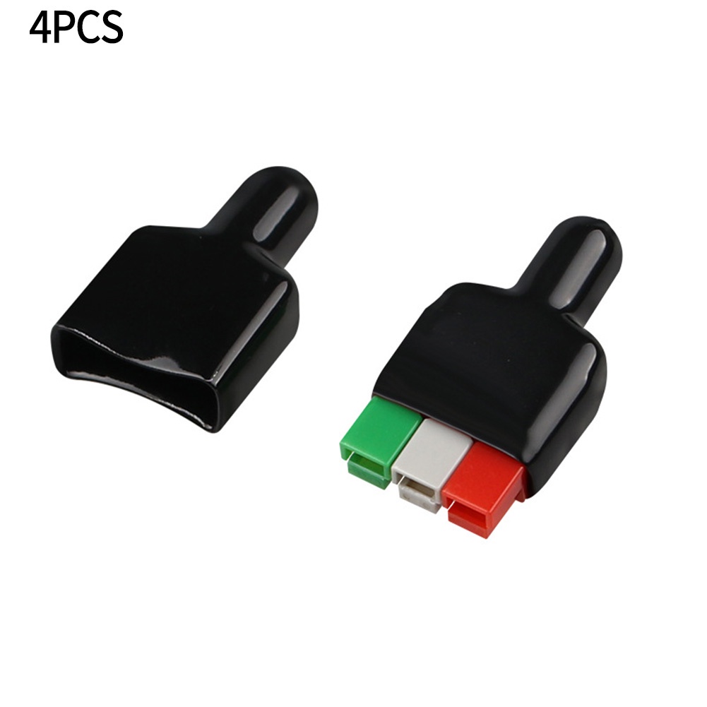 Set 4 Tấm Pin Năng Lượng Mặt Trời Chống Thấm Nước Kèm Nắp Đậy 45A