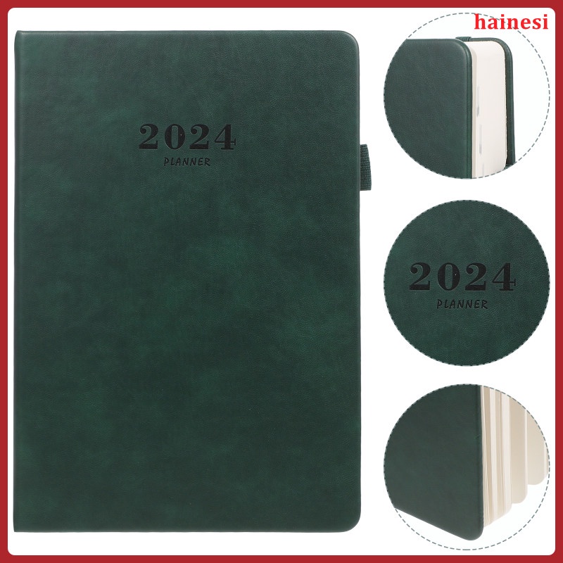 Sổ Tay Lịch 2024 Ghi Kế Hoạch Agenda hainesi.vn Tiện Dụng