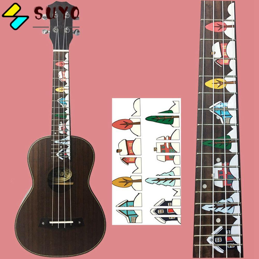 Miếng Dán Nhiều Kiểu Dáng Trang Trí Đàn Guitar Điện