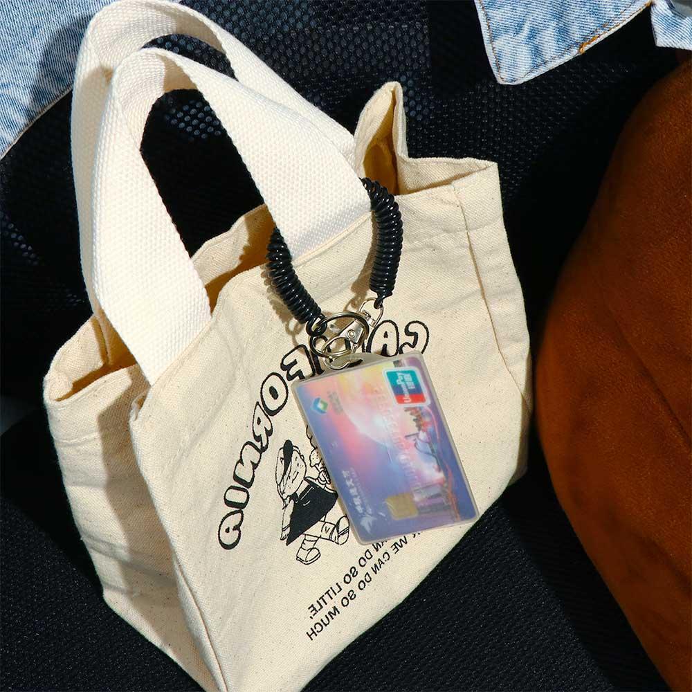 Dây Móc Chìa Khóa Co Giãn Bằng Kim Loại Chất Lượng Cao