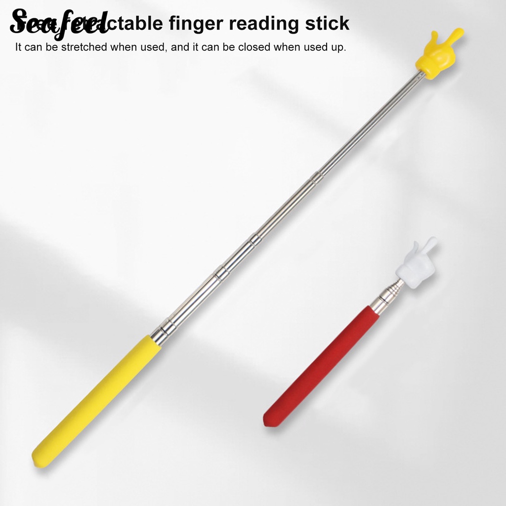 Thanh Thép Không Gỉ Có Thể Thu Gọn Với Tay Cầm Chống Trượt Hỗ Trợ Dạy Học