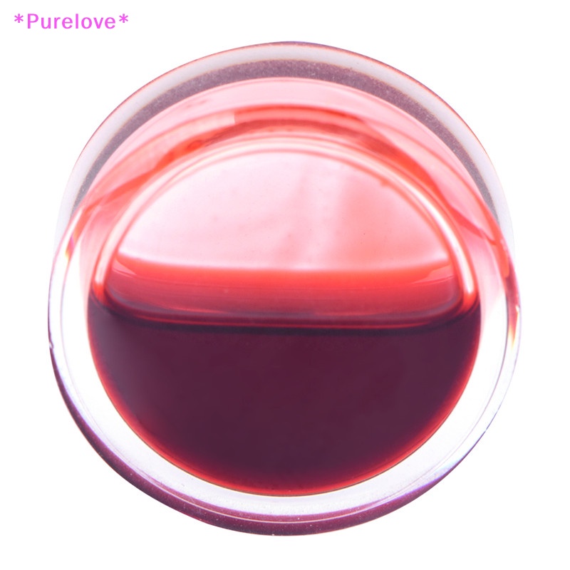 Khuyên Tai Nong Lỗ Tròn Màu Đỏ Thời Trang Cá Tính Mới