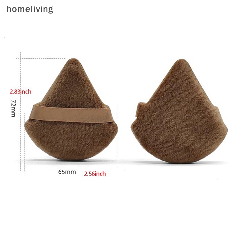 Set 2 Mút Trang Điểm Hình Tam Giác Tiện Dụng Chất Lượng Cao