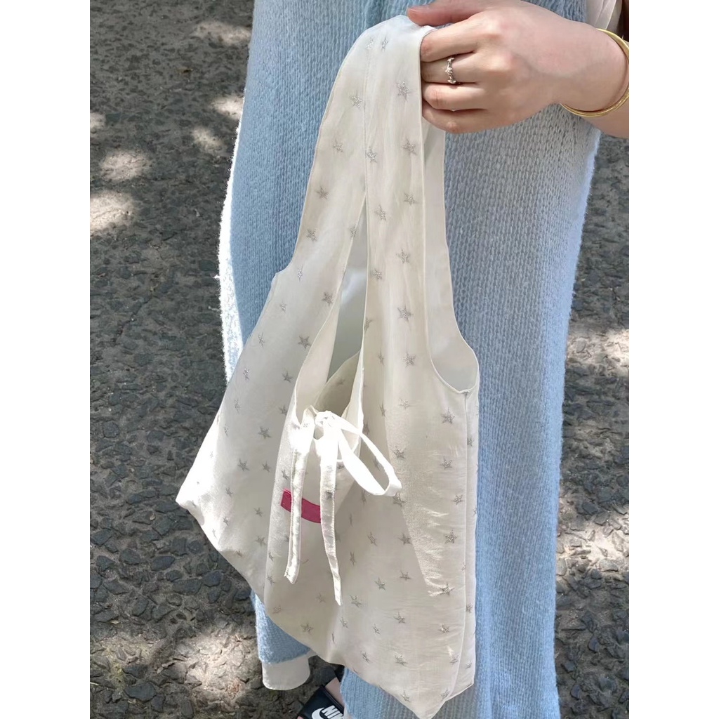 Túi Đeo Vai Vải Canvas Cỡ Lớn Kiểu Nhật Hàn Dễ Thương