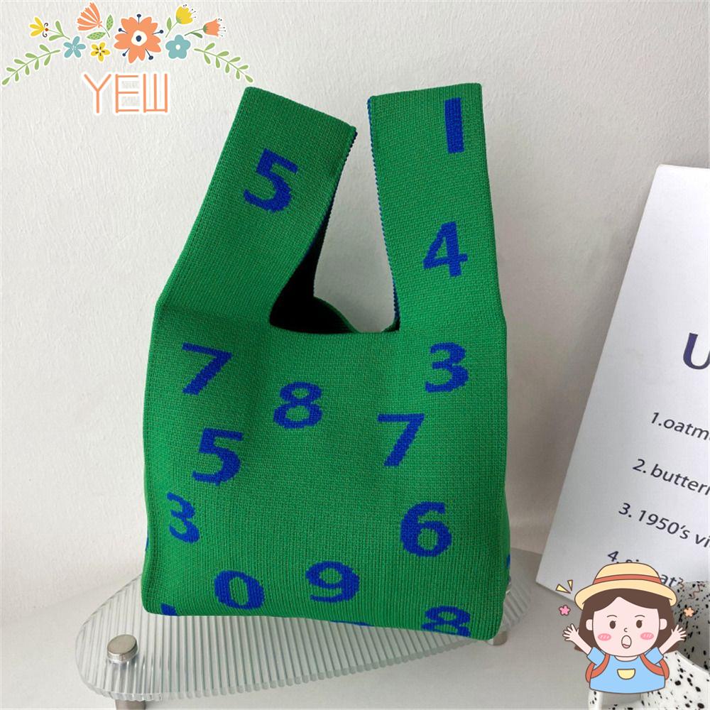 Túi Xách Đan Len Kích Thước Nhỏ Thời Trang