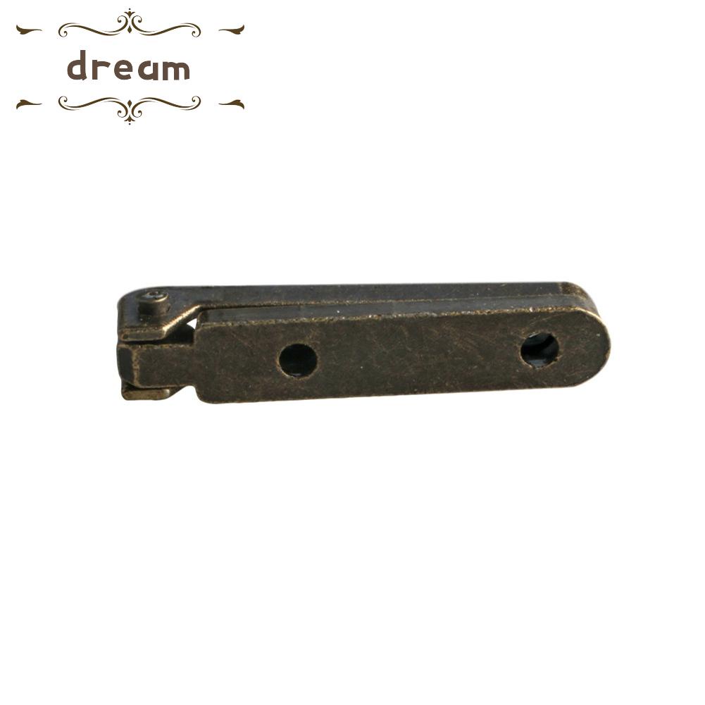 【DREAMLIFE】Hinges 30mm 90 Degree Reen Bronze With Mounting Screws 10pcs Drawers Box