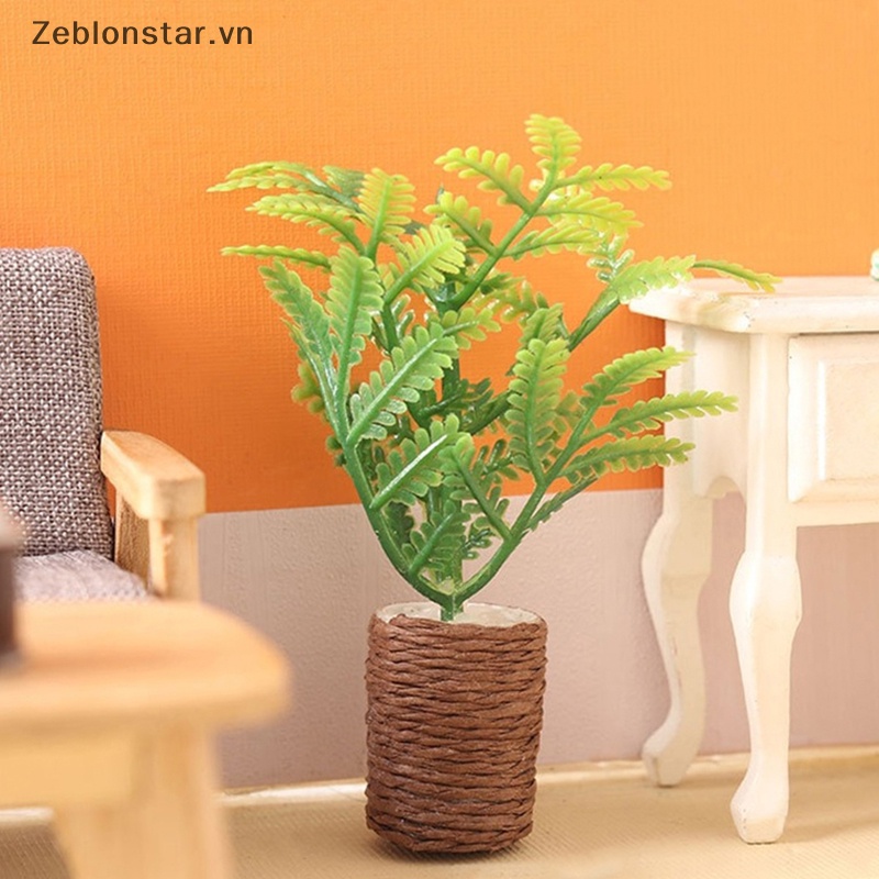 Chậu Cây Phong Tỉ Lệ 1: 12 Dùng Trang Trí Nhà Búp Bê / Tiểu Cảnh