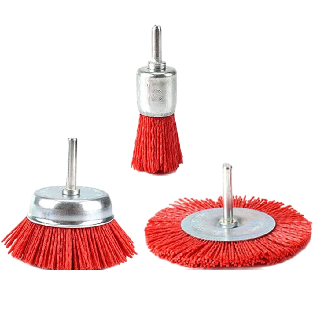 Bộ Cọ Dây Nylon Dùng Loại Bỏ Rỉ Sét Và Sơn Tiện Dụng