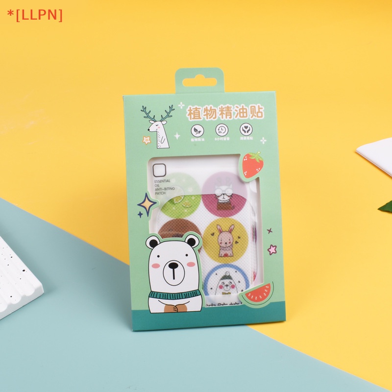 Bộ 36 Miếng Dán Chống Muỗi Họa Tiết Hoạt Hình Phù Hợp Cho Mùa Hè