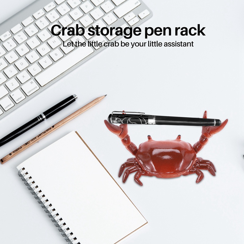 Giá Đỡ Bút Hình Con Cua Dễ Thương Sáng Tạo Phong Cách Nhật Bản