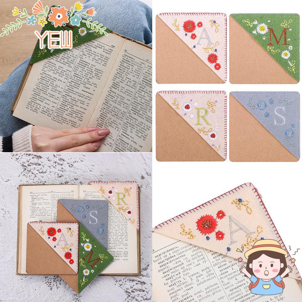 Kẹp Đánh Dấu Trang Sách Thêu Tay Thiết Kế Mới Tiện Lợi Dễ Sử Dụng