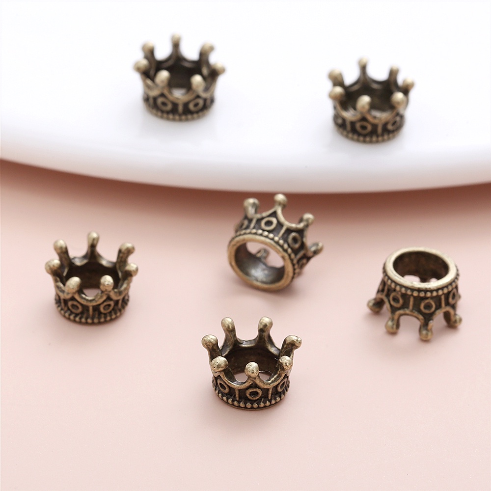 Set 20 Mặt Vòng cổ Hình Vương Miện Phong Cách Vintage